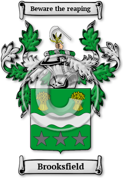 Brooksfield Family Crest Download (jpg) Legacy Series - 150 DPI