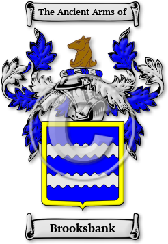Brooksbank Family Crest Download (jpg) Legacy Series - 150 DPI