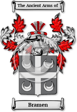 Bramen Family Crest Download (jpg) Legacy Series - 150 DPI