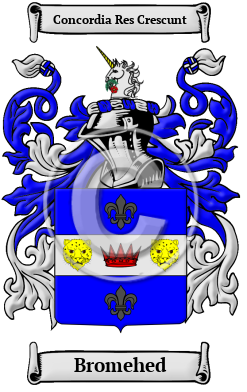 Bromehed Family Crest/Coat of Arms