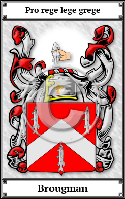 Brougman Family Crest Download (JPG)  Book Plated - 150 DPI