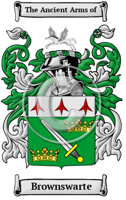 Brownswarte Family Crest/Coat of Arms