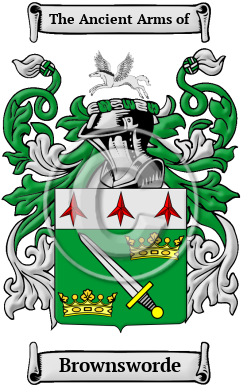 Brownsworde Family Crest/Coat of Arms