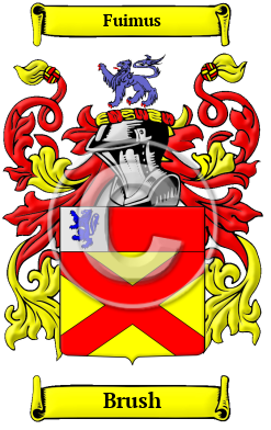 Brush Family Crest/Coat of Arms