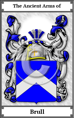 Brull Family Crest Download (JPG) Book Plated - 600 DPI