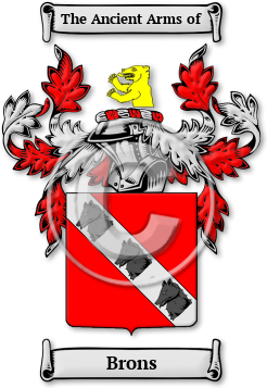 Brons Family Crest Download (JPG) Legacy Series - 600 DPI