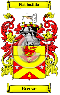Breeze Family Crest/Coat of Arms