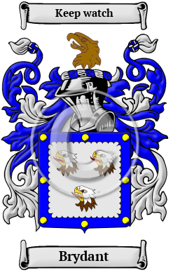 Brydant Family Crest/Coat of Arms