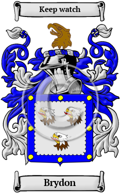 Brydon Family Crest/Coat of Arms