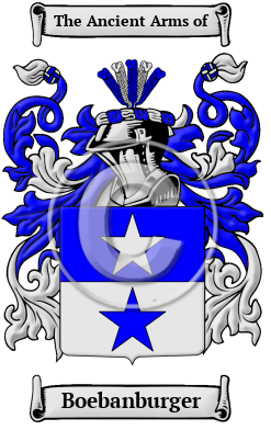 Boebanburger Family Crest/Coat of Arms