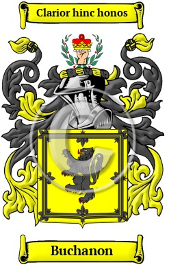 Buchanon Family Crest/Coat of Arms