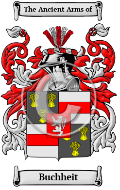 Buchheit Family Crest/Coat of Arms