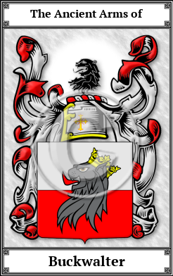 Buckwalter Family Crest Download (JPG)  Book Plated - 150 DPI