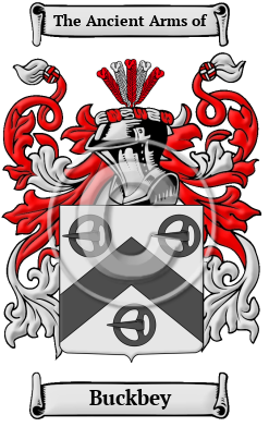 Buckbey Family Crest/Coat of Arms