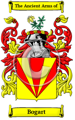 Bogart Family Crest/Coat of Arms