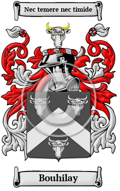 Bouhilay Family Crest/Coat of Arms