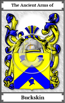 Buckskin Family Crest Download (JPG)  Book Plated - 150 DPI