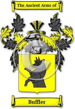 Buffler Family Crest Download (JPG) Legacy Series - 600 DPI