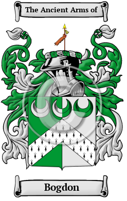 Bogdon Family Crest/Coat of Arms