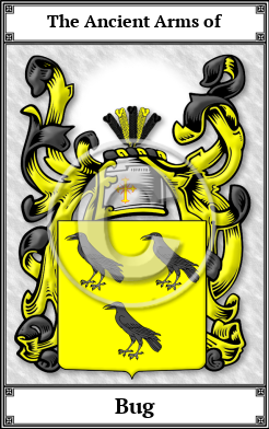 Bug Family Crest Download (JPG) Book Plated - 600 DPI