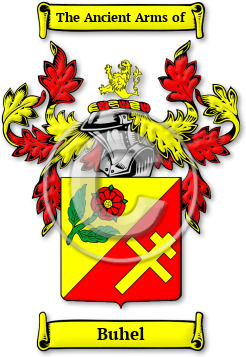 Buhel Family Crest Download (jpg) Legacy Series - 150 DPI
