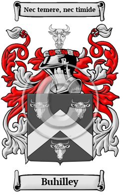 Buhilley Family Crest/Coat of Arms
