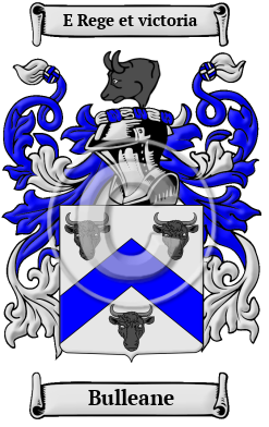Bulleane Family Crest/Coat of Arms