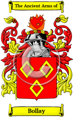 Bollay Family Crest/Coat of Arms