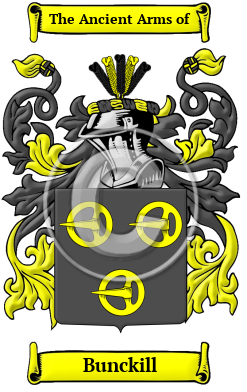 Bunckill Family Crest/Coat of Arms