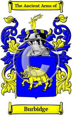 Burbidge Family Crest/Coat of Arms