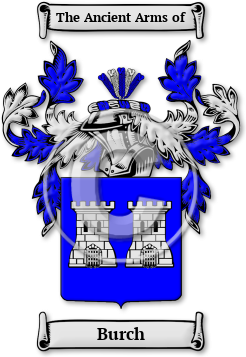 Burch Family Crest Download (jpg) Legacy Series - 150 DPI