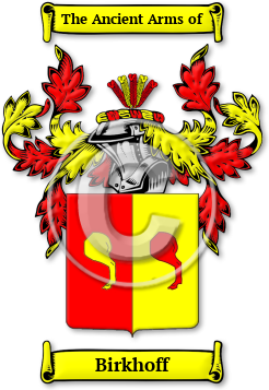Birkhoff Family Crest Download (jpg) Legacy Series - 150 DPI