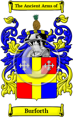 Burforth Family Crest/Coat of Arms