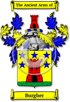 Burgher Family Crest Download (jpg) Legacy Series - 150 DPI