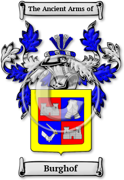 Burghof Family Crest Download (JPG) Legacy Series - 600 DPI