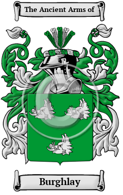 Burghlay Family Crest/Coat of Arms