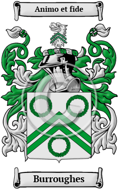 Burroughes Family Crest/Coat of Arms