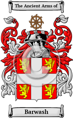 Barwash Family Crest/Coat of Arms