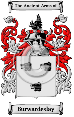 Burwardeslay Family Crest/Coat of Arms