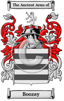 Boozay Family Crest/Coat of Arms