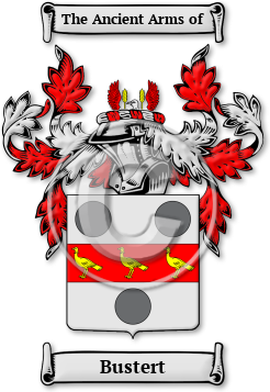 Bustert Family Crest Download (jpg) Legacy Series - 150 DPI