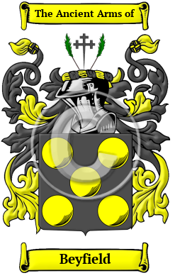 Beyfield Family Crest/Coat of Arms