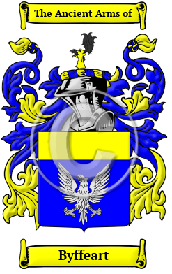 Byffeart Family Crest/Coat of Arms