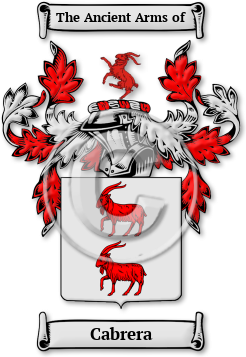 Cabrera Family Crest Download (jpg) Legacy Series - 150 DPI