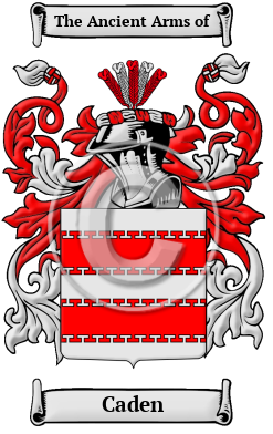 Caden Family Crest/Coat of Arms
