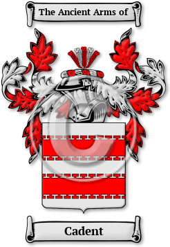 Cadent Family Crest Download (JPG) Legacy Series - 600 DPI