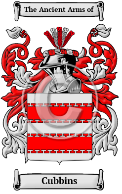Cubbins Family Crest/Coat of Arms
