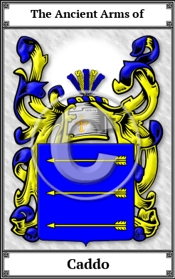 Caddo Family Crest Download (JPG)  Book Plated - 150 DPI