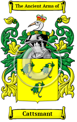 Cattsmant Family Crest/Coat of Arms