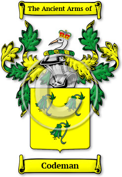 Codeman Family Crest Download (jpg) Legacy Series - 150 DPI